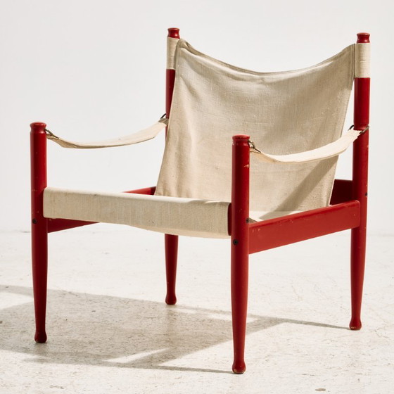 MK9444 Model 30 Sillón Safari y Otomana de Erik Wørts para Niels Eilersen, Juego de 2 – Sillones, Wood (photo 2 of 23)