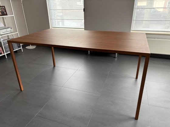 Image 1 of Arco slim table in walnut 160x90x75