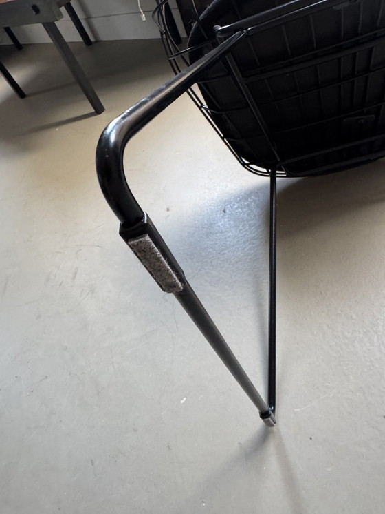 Image 1 of Set van 4 Pastoe SM05 wire eetkamer stoelen 