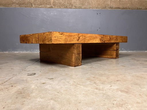 Brutalist Japandi Wabi Sabi salontafel