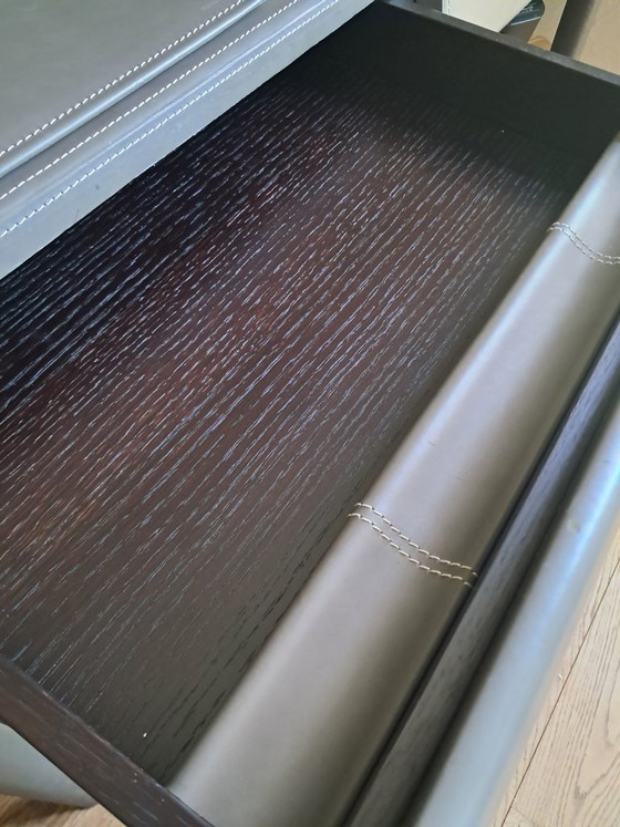 Scrivania Promemoria con piano in pelle – Scrivanie, Leather, Metal (photo 4 of 7)