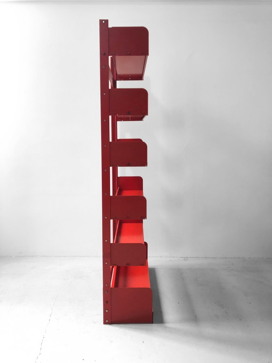 Libreria Lips Vago ‘Congresso’ Rosso Segnale – Librerie, Metal (photo 7 of 12)
