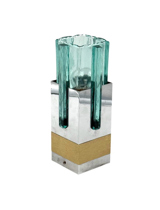 Hollywood regency tischlampe, Gaetano Sciolari Italien 1970er