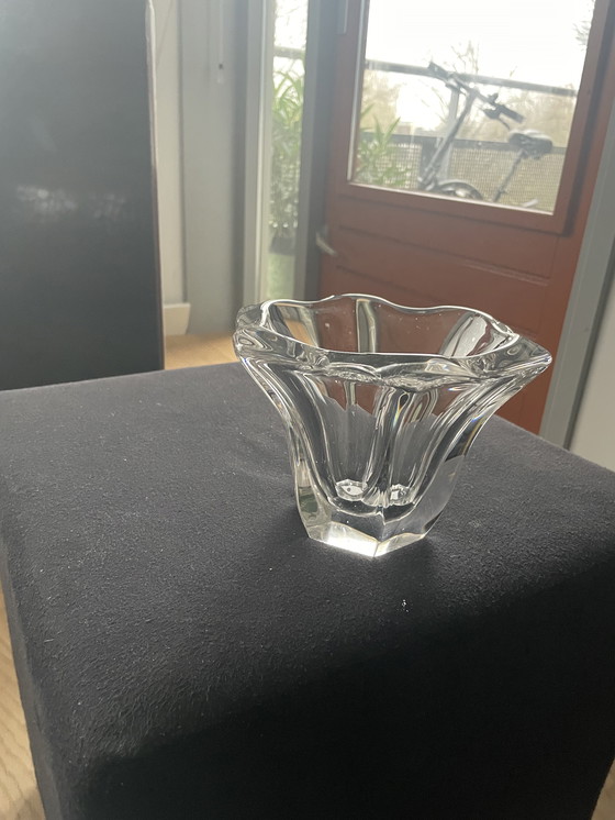 Image 1 of Vintage Val St. Lambert Crystal de France 1950