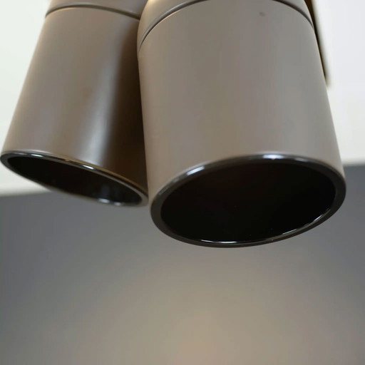 Set van 2 vintage Philips of RAAK hanglampen uit de jaren 70.