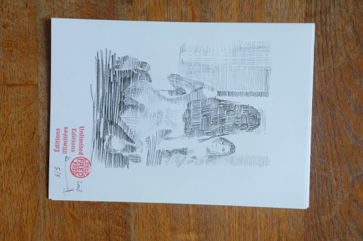 Hand-signed digital Lithograph, 20 x 30 cm, 1/5 - 5