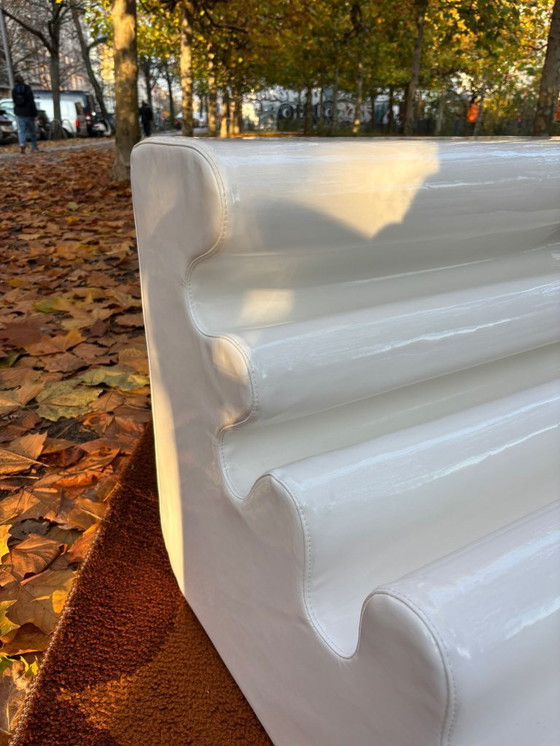 Image 1 of 2 poltrone Karelia Lounge Zanotta Liisi Beckmann anni '60 bianche