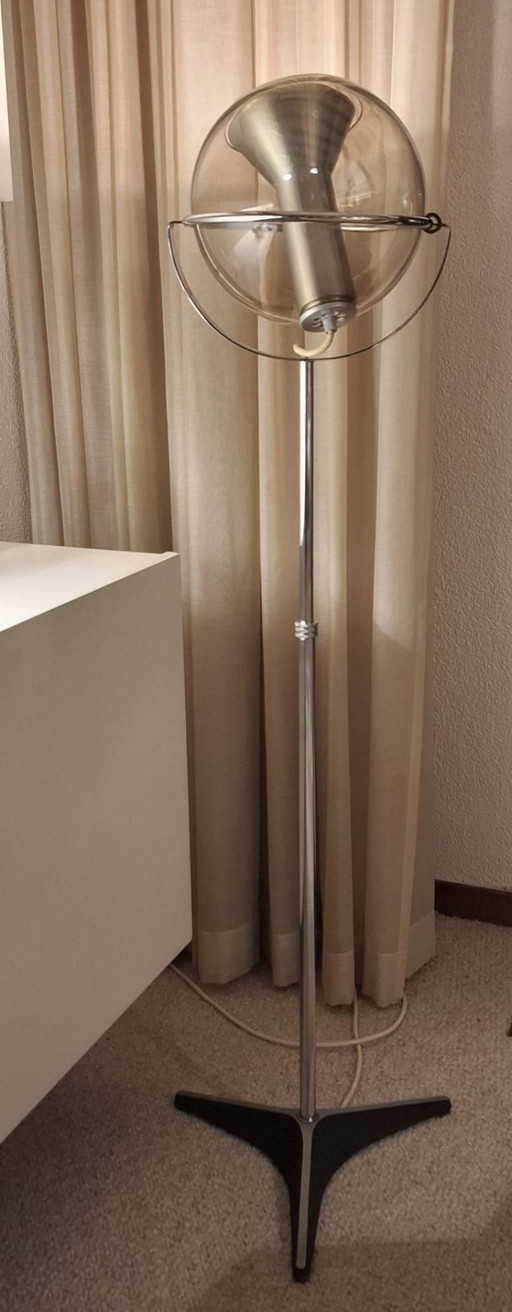 Lampadaire Raak Globe, Design Frank Ligtelijn