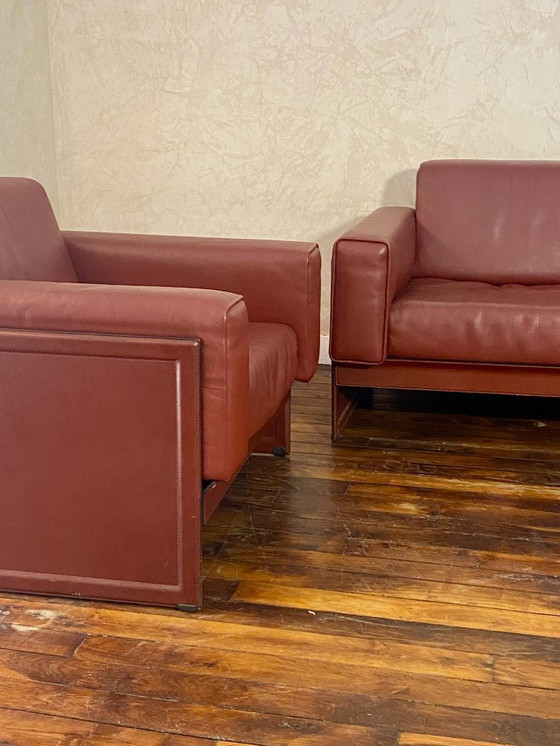 Image 1 of  korium km 3/1 fauteuil van Tito Agnoli voor Matteo Grassi, Italië, jaren 1980.