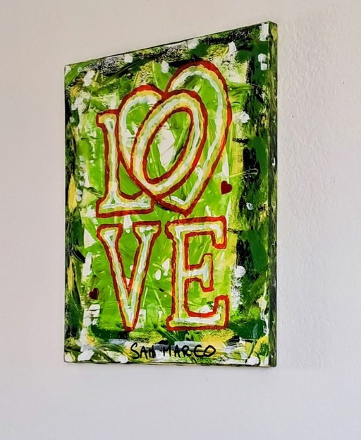 Enzo SAN MARCO - Love Inclusive - Artist painting