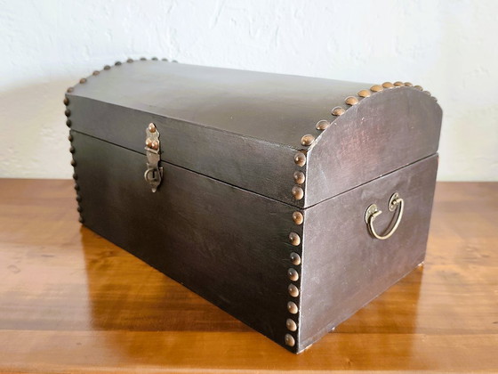 Image 1 of Small wooden chest