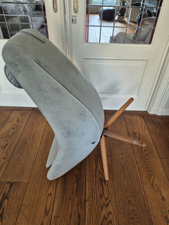 Image 1 of Sillón Coco, azul claro, giratorio