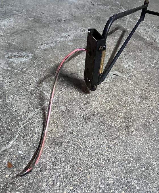 Image 1 of Lampada da parete vintage Diabolo, René Mathieu, Maison Lunel, anni '50