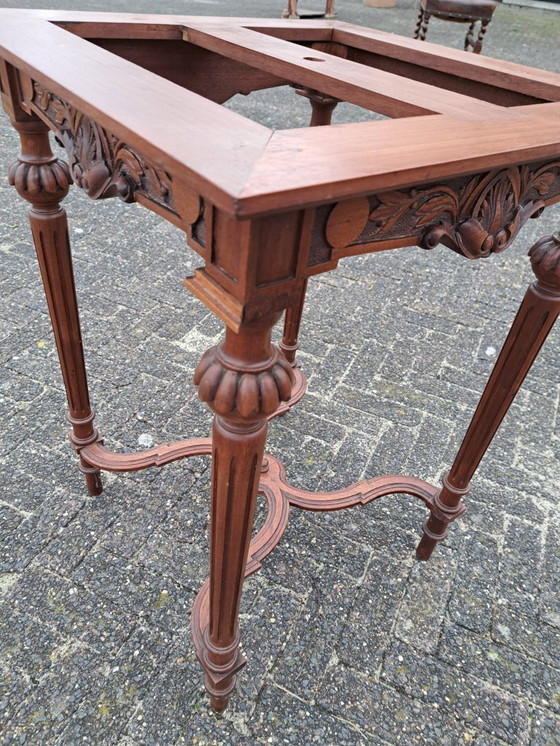 Image 1 of Victorian envelope card table