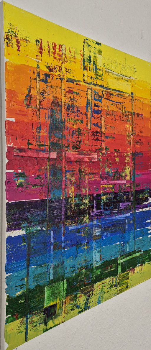 Abstract831 – schilderijen tekeningen, Canvas (photo 2 of 6)