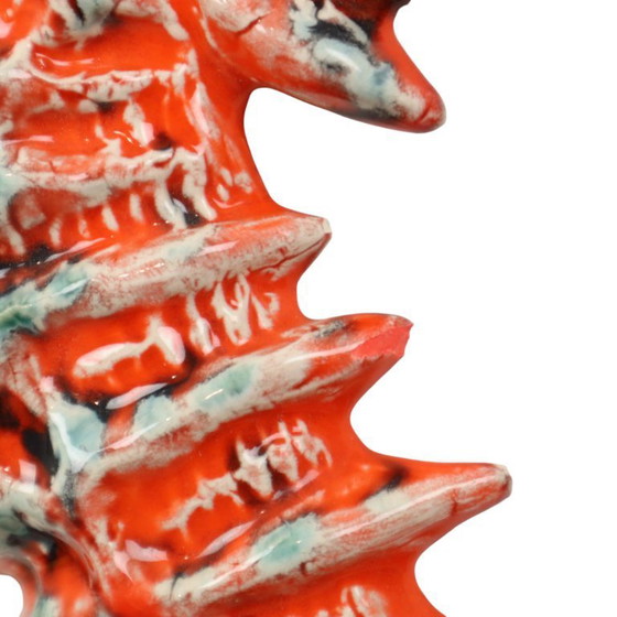 Image 1 of Sculpture XXL d'hippocampe en céramique Yann