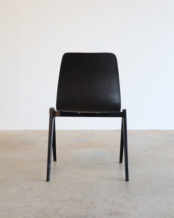 Image 1 of 6x Chaise de passager vintage Galvanitas S22