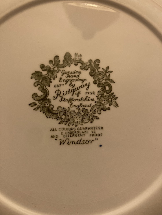 Image 1 of Ridgway Windsor 6 flache und 6 tiefe Platten