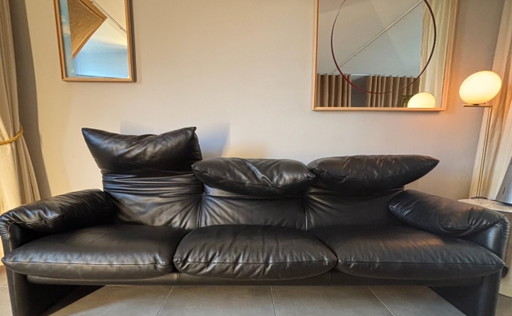 Cassina Maralunga 3-zitsbank – X-leer