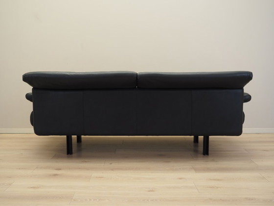 Image 1 of Leather sofa Alanda, Italian design, 1980s, manufacturer: B&B Italia, designer: Paolo Piva