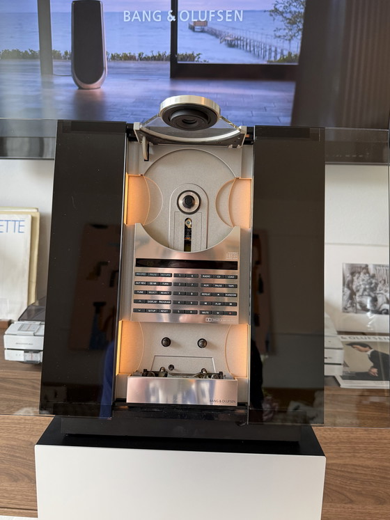 Image 1 of Bang & Olufsen BeoSound Ouverture with BeoLab 6000, original stand and Beo4