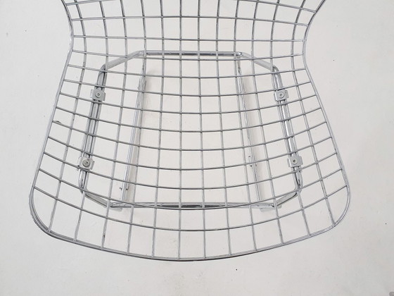 Image 1 of Set aus vier Drahtstühlen im Bertoia-Stil, 1970er Jahre