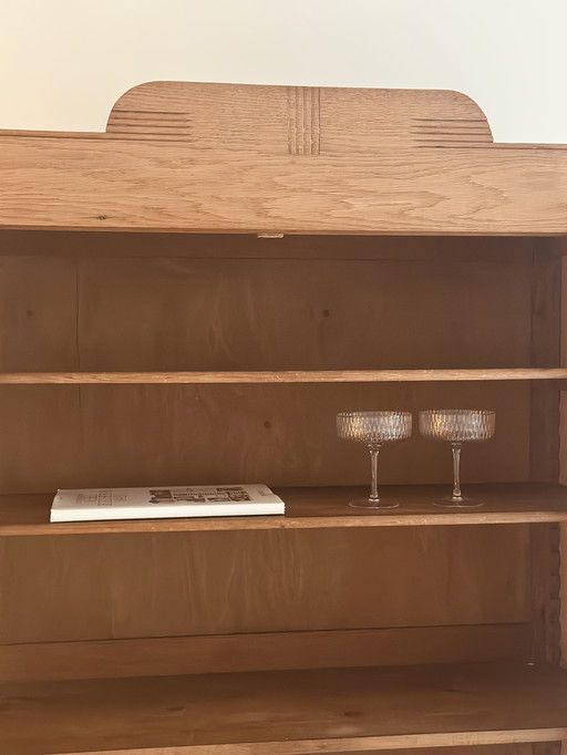 Amsterdamse School Art Deco Boekenkast Buffetkast