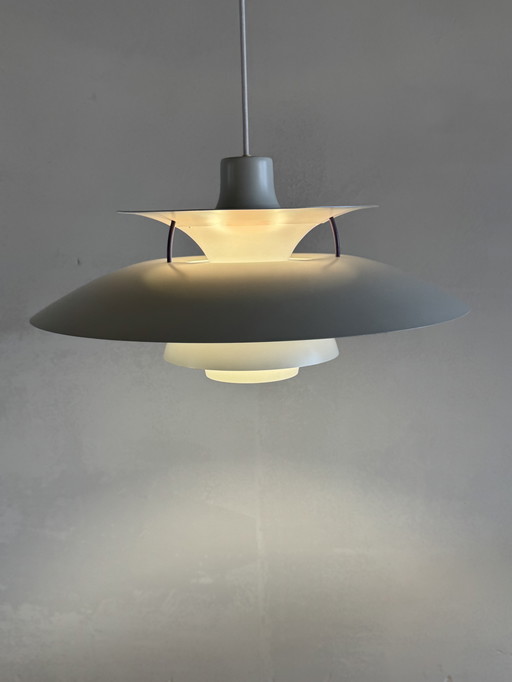 Lampe suspendue vintage Louis Poulsen PH 5 - Modèle des années 70