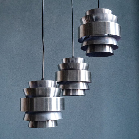 Image 1 of Metal Cascade Pendant Lamp by Lakro Amstelveen