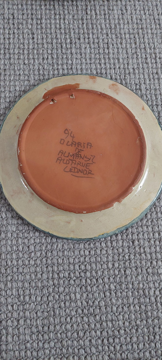 Image 1 of Piatto e vaso in terracotta dal Portogallo