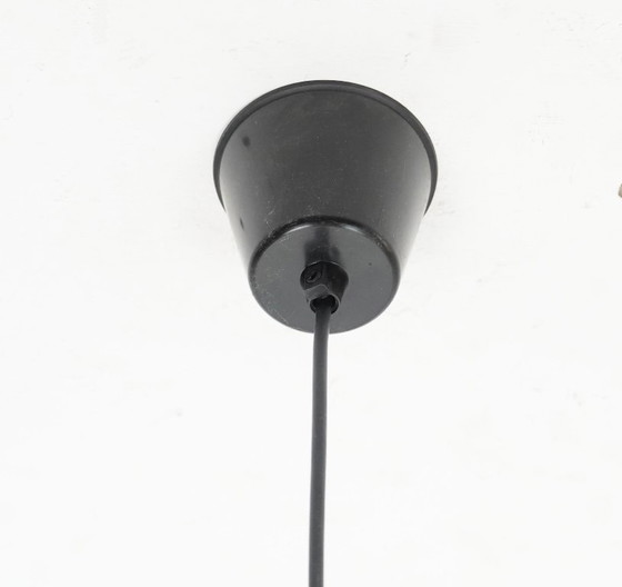 Image 1 of Piccola lampada a sospensione in vetro a bolle di metà secolo, vetro trasparente e acciaio inossidabile, anni '60
