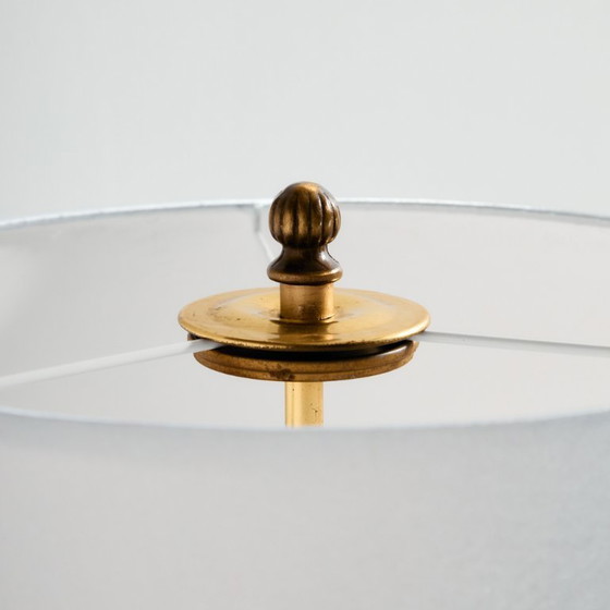 Image 1 of MK10968 Brass and Crystal Floor Lamp