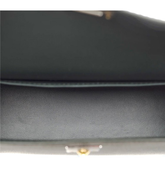 Image 1 of Sac HERMES Kelly Mini en Cuir Vert - 103497