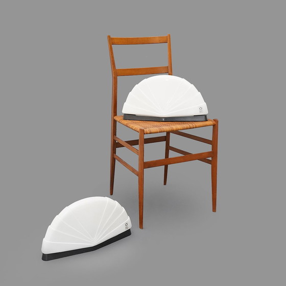 Image 1 of Paar "Flores" tafellampen van Paolo Nava voor Leucos, jaren 1980