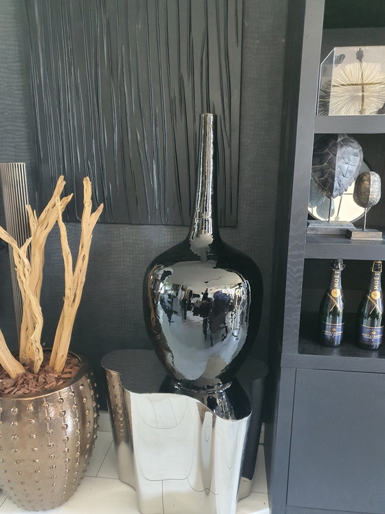 Image 1 of Organic EICHHOLTZ stainless steel side table!