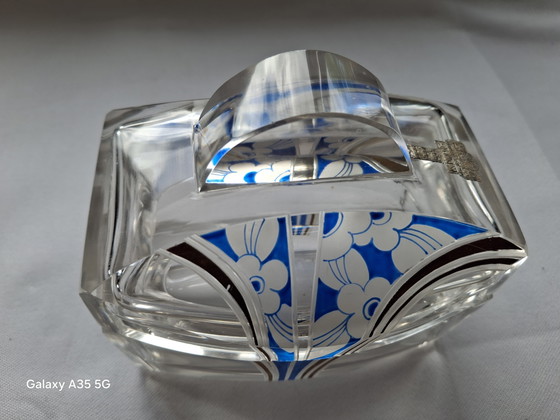 Image 1 of Art Déco Frisiertisch-Set 3-tlg. • Böhmen / Karl Palda Stil • ca. 1930