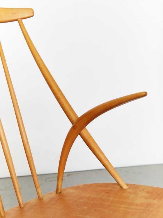 Image 1 of Illum Wikkelsø Schommelstoel "IW3" voor Niels Eilersen