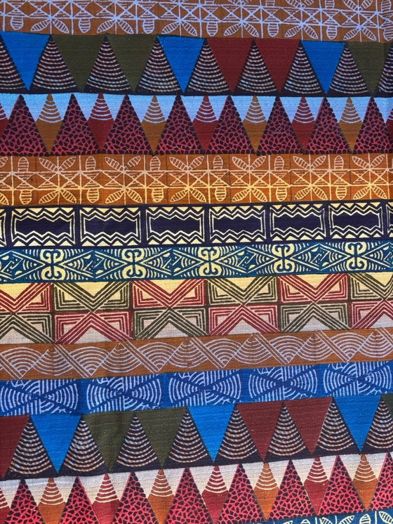 Image 1 of Wancloth africano Kudhinda Zimbabwe 135 cm x 300 cm.