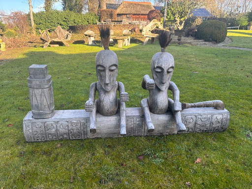 Estatuas africanas de madera