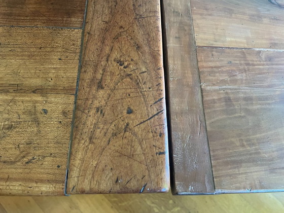 Tavolo da fattoria allungabile Tavolo da pranzo antico francese XIX secolo – Tavoli da pranzo, Legno (photo 10 of 25)