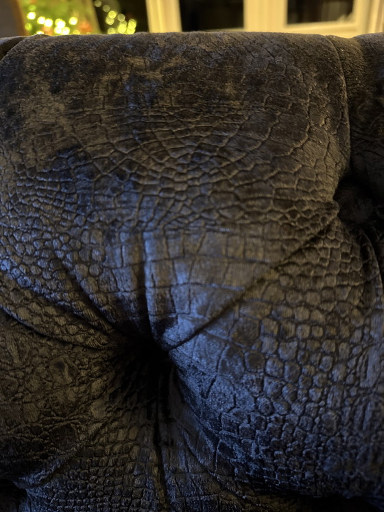 Image 1 of Magnifique canapé en velours