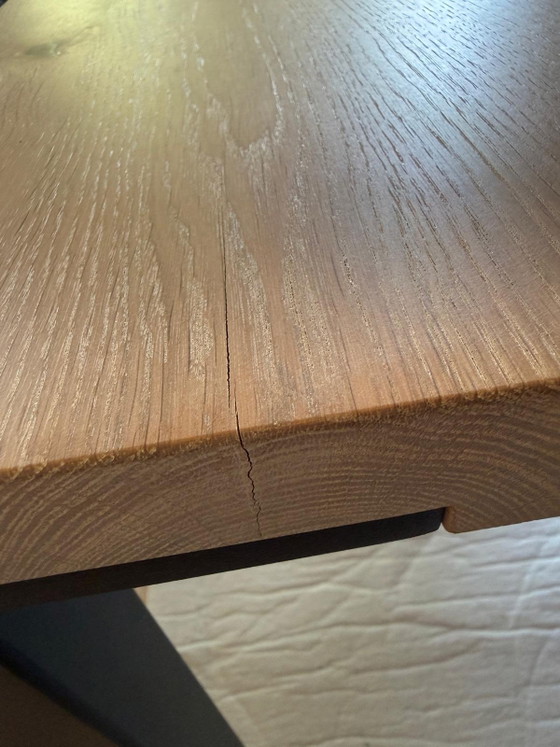 Image 1 of Design dining table ASCO FERRO LINE 220 cm solid oak - new