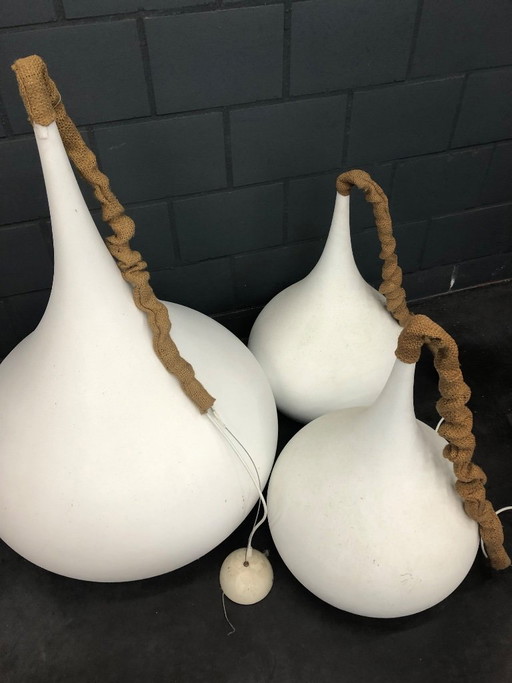 3 lámparas colgantes de diseño XL