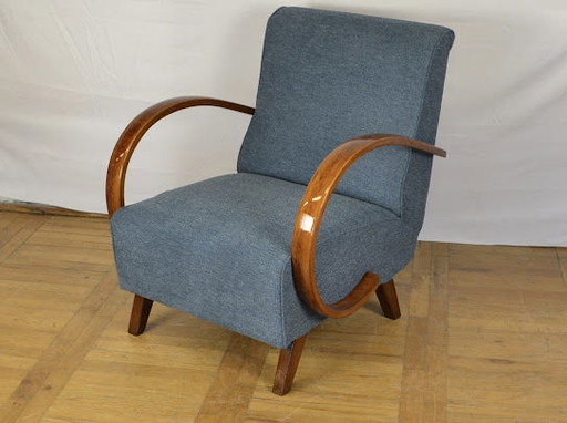 Vintage Jindrich Halabala Sessel