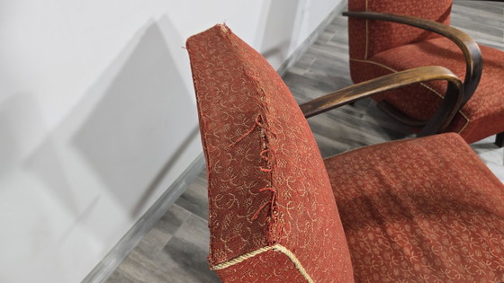 Image 1 of Satz Vintage-Sessel von Jindrich Halabala