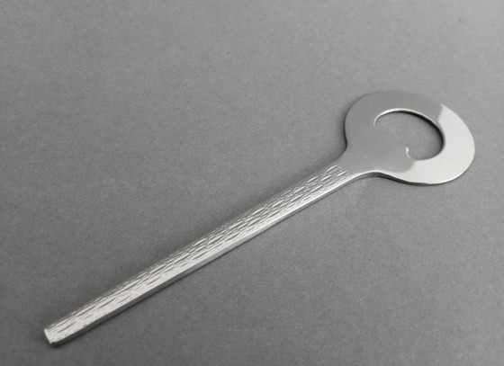 Image 1 of Abridor de botellas Krupp Berndorf 'Can can' de estilo modernista/op-art. Diseñado por Peter Hagenauer, década de 1970.