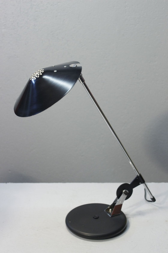 Image 1 of Grande Lampe De Bureau Design Aluminor Vintage France 1970S