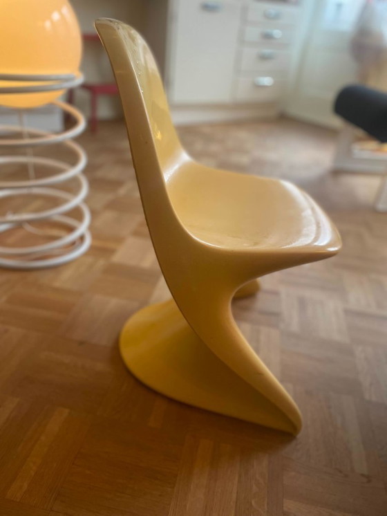 Image 1 of Yellow Vintage Alexander Begge Casalino I Kids Chair