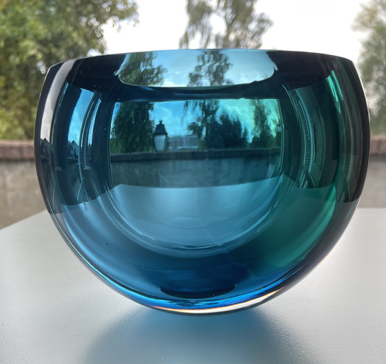 Image 1 of Einzigartiges Glasobjekt „AQUA“ des Glaskünstlers George Broft