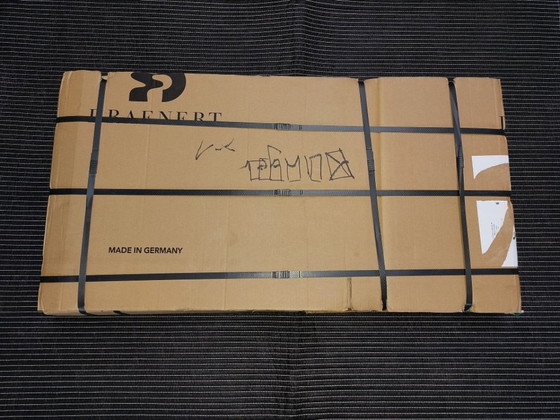 Image 1 of Nouveau ! DRAENERT 1022 Klassik Coffee Table, table basse, table d'appoint, 19mm verre, chrome, prix normal 2075,-€ en emballage